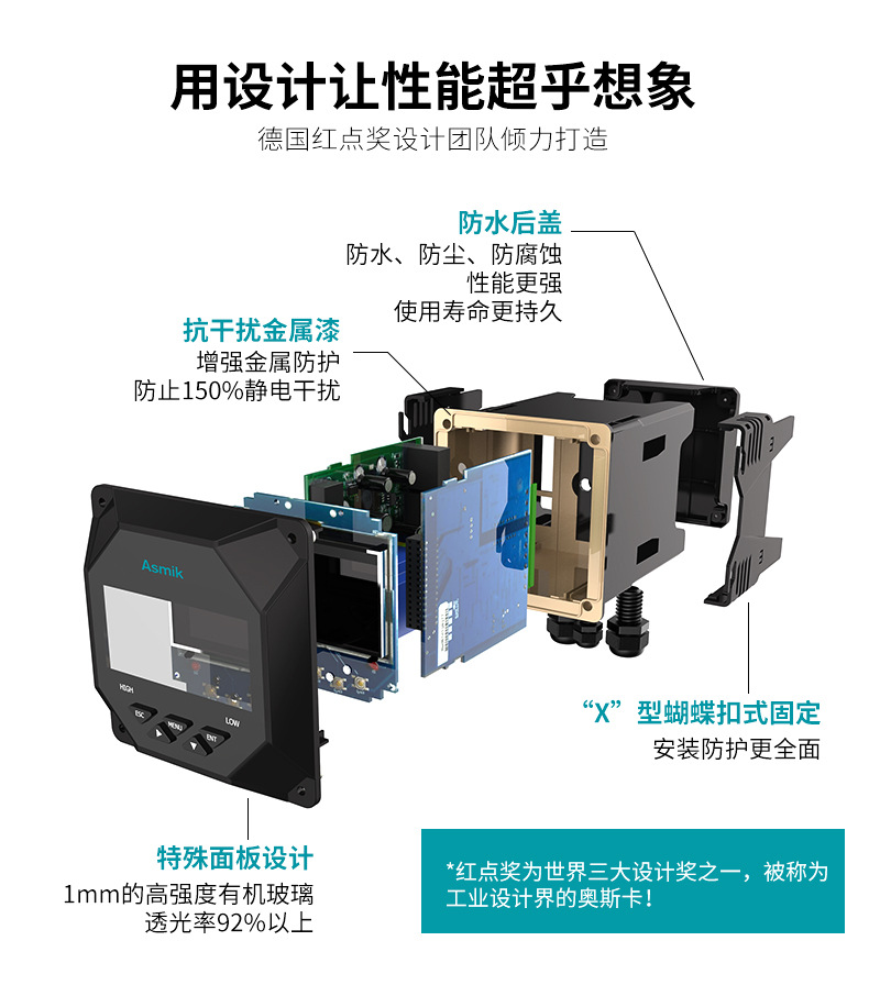 米科MIK-PSS200在線污泥濃度計(jì)設(shè)計(jì)